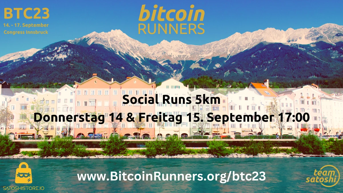 BTC23 Running Bitcoin | Innsbruck