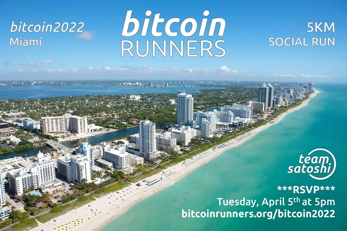 Bitcoin 2022 | Miami Beach Run