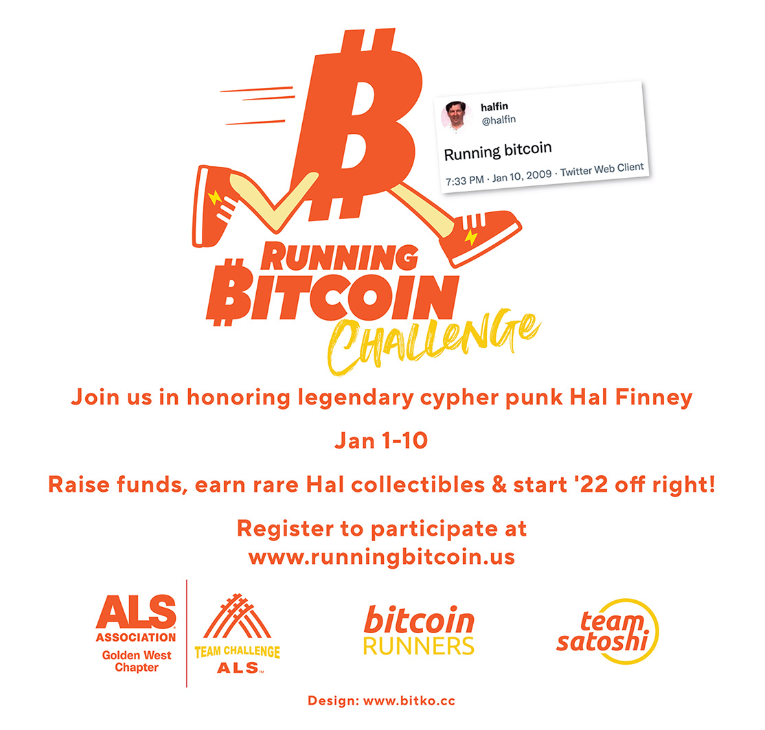 Running Bitcoin Challenge 2022